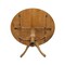 International Concepts Round 42 in Round Dual Drop Leaf Pedestal Table, Pecan, 42 in W, 42 in L, 29.5 in H, Wood, Pecan T59-42DP - alternate 7
